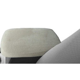 Car Console Covers Plus Made in USA Fleece Center Armrest Console Cover fits Toyota Camry 2006-2011 Taupe