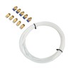 PTFE Hose Kit for 3D Printer, Includes 2M PTFE Hose,