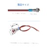 YFFSFDC 8mm DC 12-24V LED Waterproof Indicator Light Pilot Light