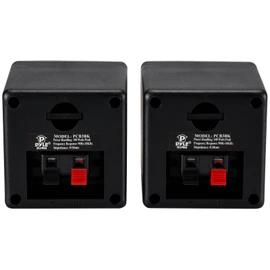Pyle PCB3BK 3" 100 Watt Mini Cube Speaker Pair Black