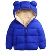 ARTMINE Abrigos de invierno con capucha para bebés y niñas,