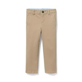 Janie and Jack Boy's Stretch Twill Pants (Toddler/Little Kids/Big Kids) Khaki 2T Toddler
