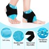 Ankle Foot Ice Therapy Wrap,Hot Cold Ice Gel Pack Adjustable