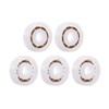 uxcell 625 Plastic Bearings 5x16x5mm Glass Ball Nylon Cage 5pcs