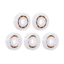 uxcell 625 Plastic Bearings 5x16x5mm Glass Ball Nylon Cage 5pcs
