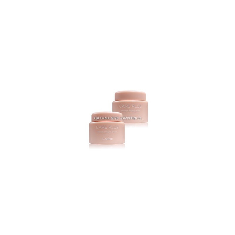 The Saem Care Plus Baobab Collagen Cream 100mlx2ea Large Capacity