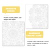 sourcing map 4Pcs Handmade Crochet Placemats, 16inch Round Retro Table
