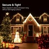 C9 68Ft Led Christmas String Lights 100 LED with Quick