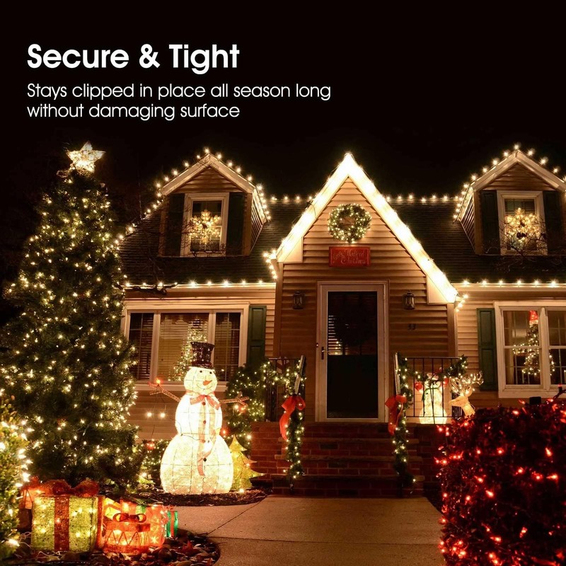 C9 68Ft Led Christmas String Lights 100 LED with Quick