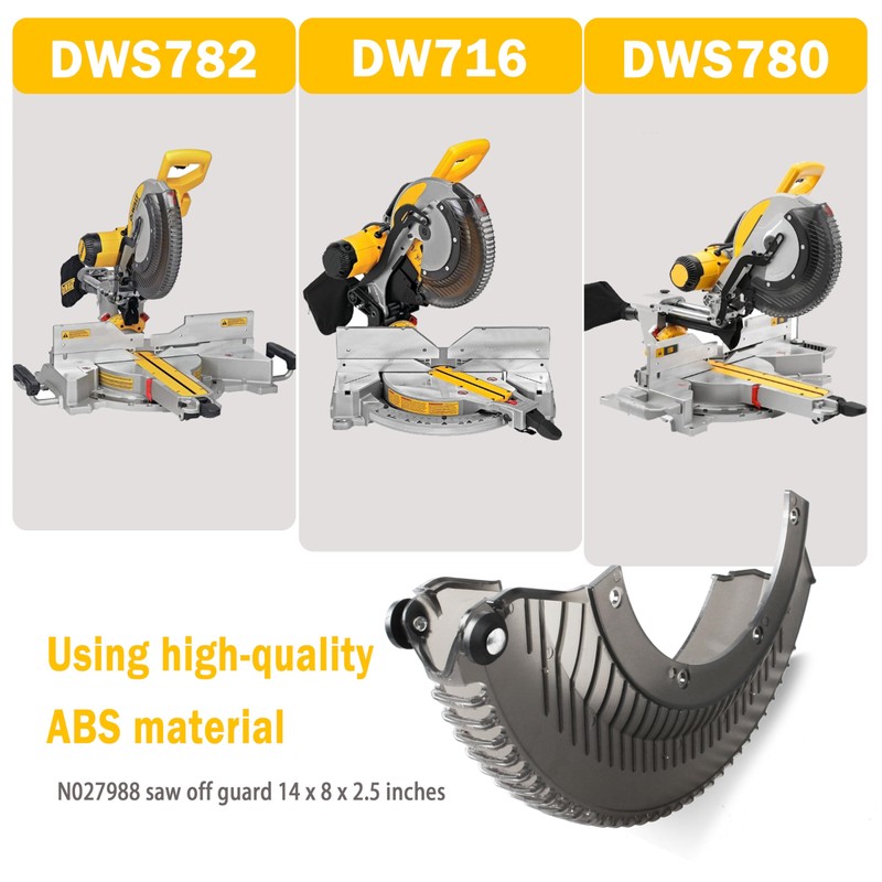 DWS780 Lower Guard Miter Saw Accessories for DeWalt N027988，fit DWS779