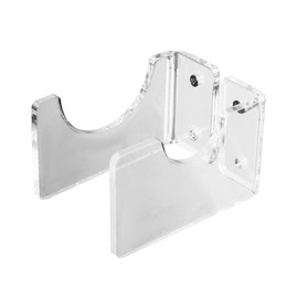 DONGKER Acrylic Pistol Stands,Transparent Gun Holder,Desktop Display Stand for Revolvers Gun Pistols Handguns