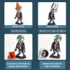 8 Piezas De La Colección Plantas Vs Zombies Juguete Models