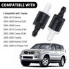 2PCS Windshield Washer Check Valve Replacement OEM#85381-AE020,Front Windshield Washer Nozzle