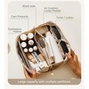 Travel Makeup Bag,Large Capacity Cosmetic Bags for Women,Waterproof Portable Pouch