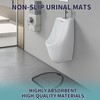 TheMadFox Commerical Urinal Mats 6 Pack, Water Absorption Deodorization Urinal