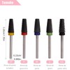 Bestgle Manicure Drill Ceramic Nail Drill Bit Nail Drill Bit