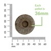 Jiffy Seed Starting Tray Kit, 36 Cell 36mm Peat Pellets