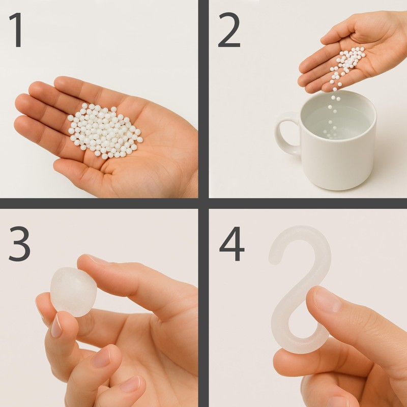 FormX Moldable Polymorph Pellets - (500g) Resealable Pack - Hand-Moldable
