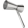 Silver Stainless Steel Cocktail Double Jigger - Professional Bartender Tool,