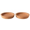 Ikea 365+ Cork Coasters, 2 Pack Brown