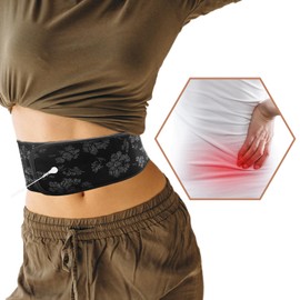 Grounding Mat, Printed Grounding Belt with 15ft Grounding Cord Reduce Inflammation Improve Sleep, Grounding Belt Band Protection for Back and Waist