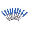 Set 10 Piezas Brocas Fresas Para Fresadora Cnc 1/8 3.175mm