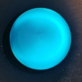 Beasygocean Disc Golf Aluminum Mini Marker, Metal Disc Golf Mini Great Christmas or Groomsman Wedding Gift (Sky Blue)