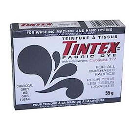 Tintex Brand Charcoal Grey Fabric Dye 53