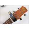 KIWAYA HS-BK Genuine Leather Ukulele Head Strap BLK (Perfect for