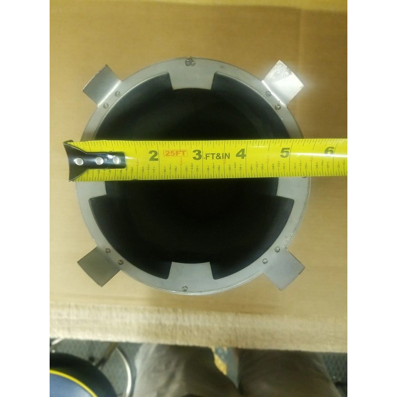 Duravent FSRJ4 FasNSeal Tall Cone Roof Jack