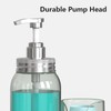 Luvan Mouthwash Dispenser for Bathroom, 25oz Mouthwash Pump Bottle with