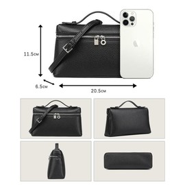 Whatna 9207 Mini Shoulder Bag, Women's Tote Bag, Handheld Bag, Mother's Bag, Clutch Bag, Small, Thick, Leather, Shoulder Bag, Shoulder Bag, Mini Bag, For Work, Travel, Wedding, Ceremonial Occasions,