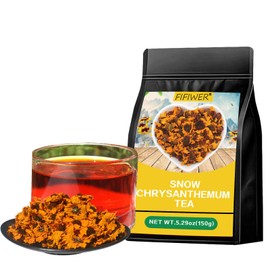 Chrysanthemum Tea Flowers 150g / 5.3oz，Chrysanthemum Flower Tea ，Dried Snow Chrysanthemum Flower Tea，It goes well with goji berries, red dates, or rose tea.