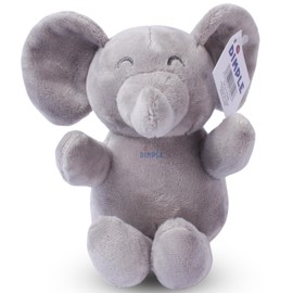 Dimple Baby Elephant Stuffed Animal Toy - Plush Elephant - Cuddly Stuffed Toy for Boys, Girls- Easter Basket Stuffers for Teens - Gift for Birthday, Baptism - Easter Gifts for Kids, Ages 0 - Up(3 Set)