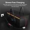 SunnyLith 12V 200Ah LiFePO4 Lithium Battery Fireproof Safe Bag, Large