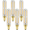 LEOOLS LED Bulb Dimmable 4W Equal 2700k Warm White Amber
