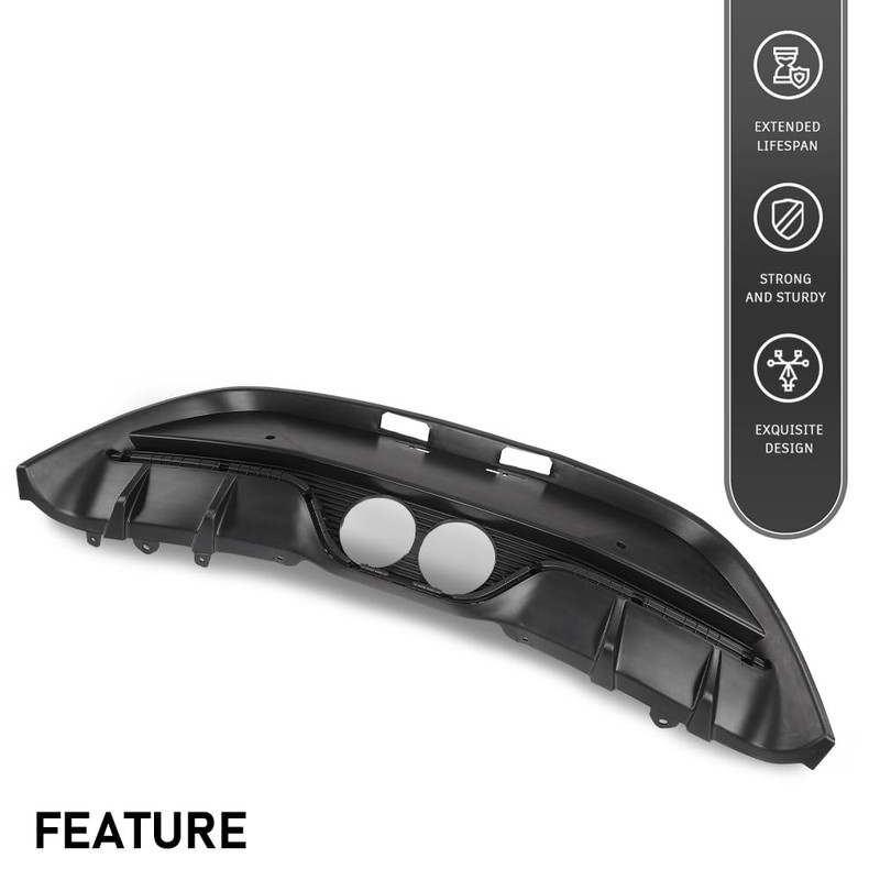 G-PLUS Bumper Cover Rear Lower Compatible with Hyundai Veloster 2013-2017