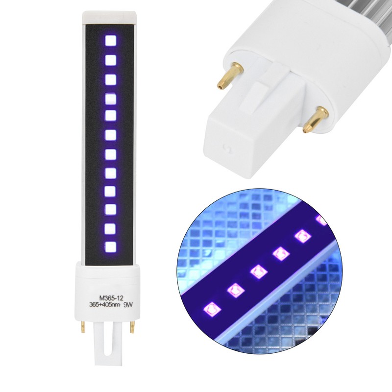 Double Light Source Nail Gel Curing Dryer Light Tube Replacement