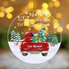 First Christmas Married Ornament 2024, Just Married Gifts for Newlywed;