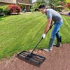 G GREENLY-AG 30" Heavy Duty Lawn Leveling Rake, 6.5FT Soil