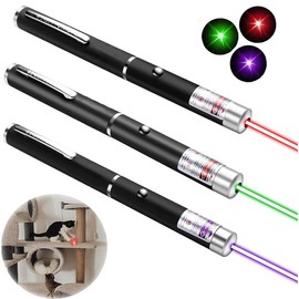 Pointer Pen for Cats Dogs Pet Laser Pointer Cat Toys Indoor Interactive Chase Cats Toy Laser Light Pointer,Long Range Teaching/Presentation Pen:_green