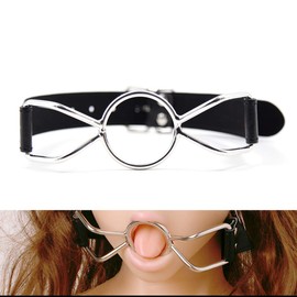 Spider Gag with Ring Toggle O Ring Steel Metal Mouth Gag Mouth Gag (Ring Toggle Diameter 4.50 cm)