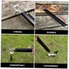 Mipcase Camping Hammer with Aluminum Alloy Handle Steel Tent Stake