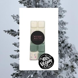 Aspen Winter Wax Melt Snap Bar - Vegan Wax Melts - Scented Wax Melts - Handmade in Wales - Wax Melts Strong Scented