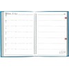 Hakubunkan 2025 B5 Weekly Business Planner Block, Blue, No.226 (Begins