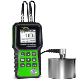 Ultrasonic Thickness Tester Industrial-886 / Digital Metals Thickness Gauge with Range 0.04-15.75in(1-400mm) / Industrial Measuring Instrument