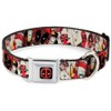 Buckle-Down Seatbelt Buckle Dog Collar - Deadpool Shooting/Targets - 1.5"