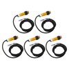 5 Pcs Infrared Photoelectric Switch 10cm Detection NPN Normally Open