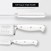 diamosteel White Knife Set, 3-Piece Knives Set for Kitchen with