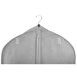60" Garment Bags for Travel & Hanging Clothes - Suit Covers Garment Bag for Men & Women Dress Bag - Closet Storage Suit Bag, Dress Bags, Coat Storage - Zipper Closure (Grey)